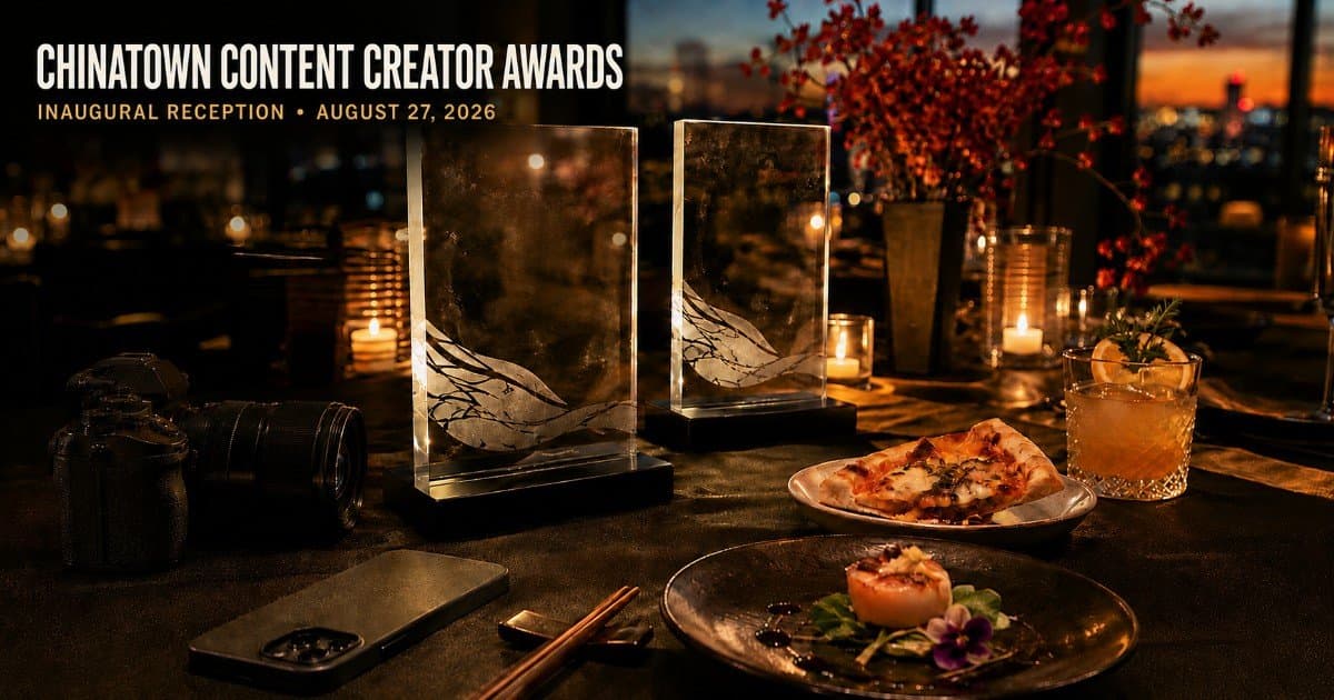 Inaugural Chinatown Creator Awards Draws Over-Capacity Crowd, Honoring Influencers and Culinary Talent